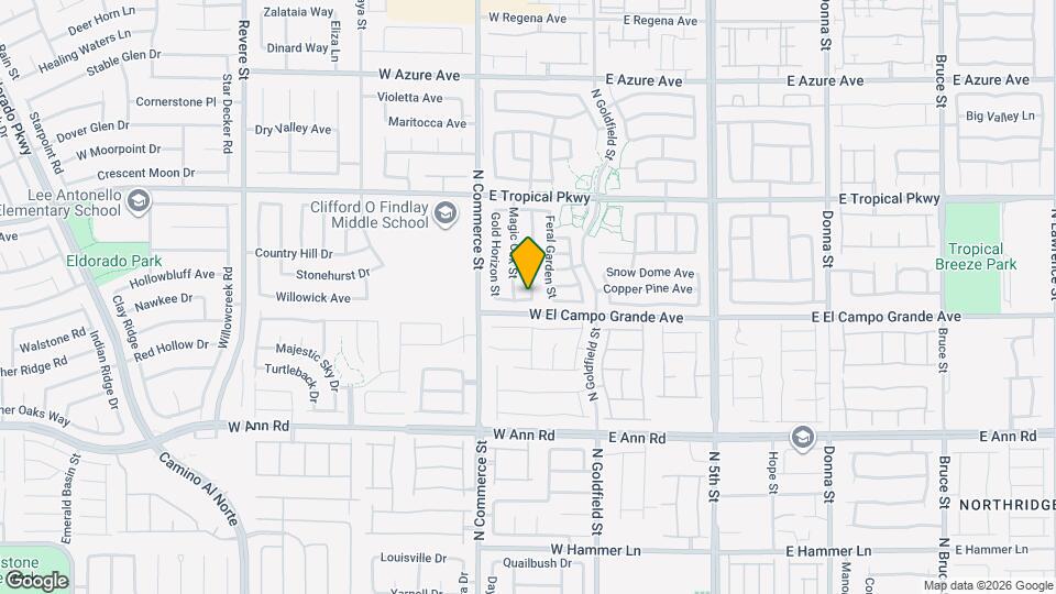 5809 Post Mountain St Map and Location Details