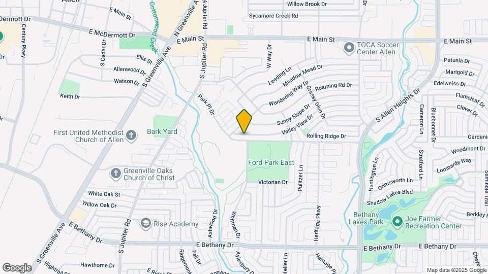 612 Valley View Dr Map and Location Details
