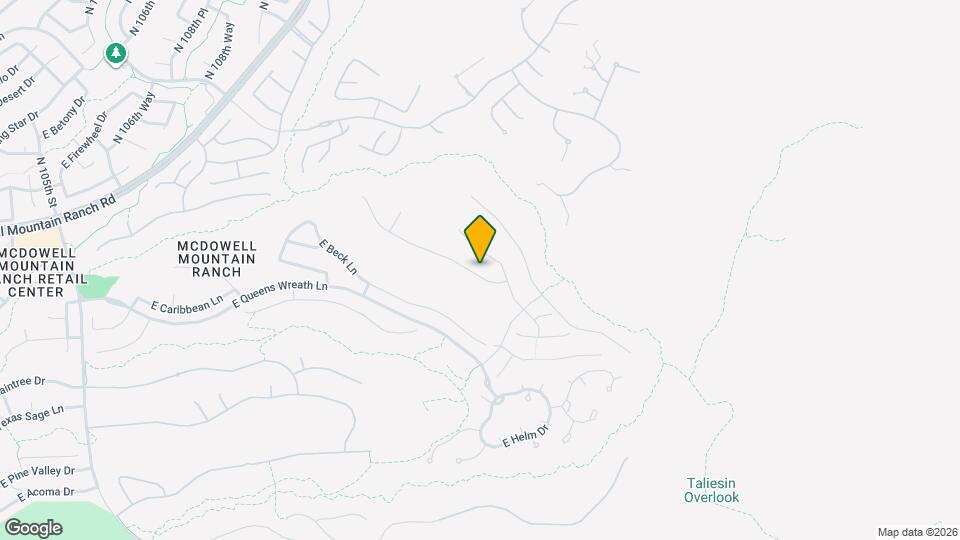 11312 E Greenway Rd Map and Location Details