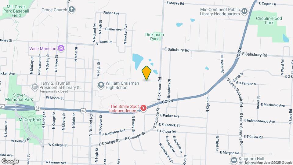 14805 E Nickell Ave Map and Location Details