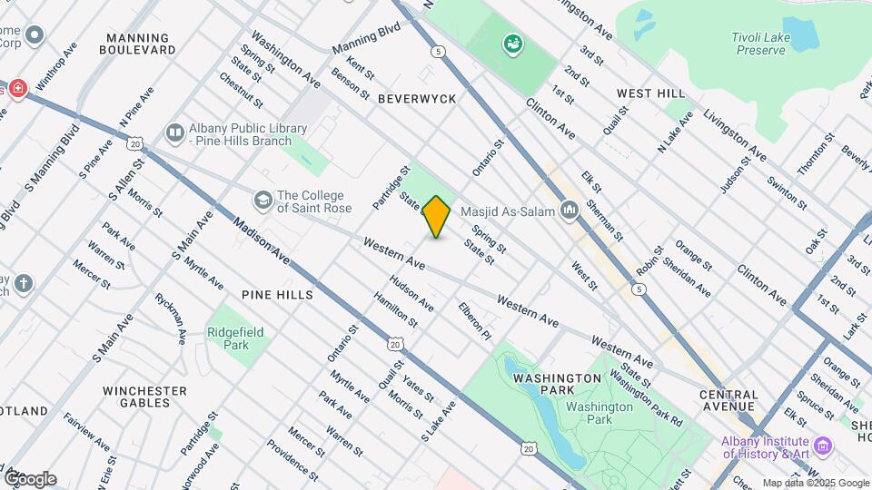 212 Ontario St, Unit 2nd Floor Map and Location Details