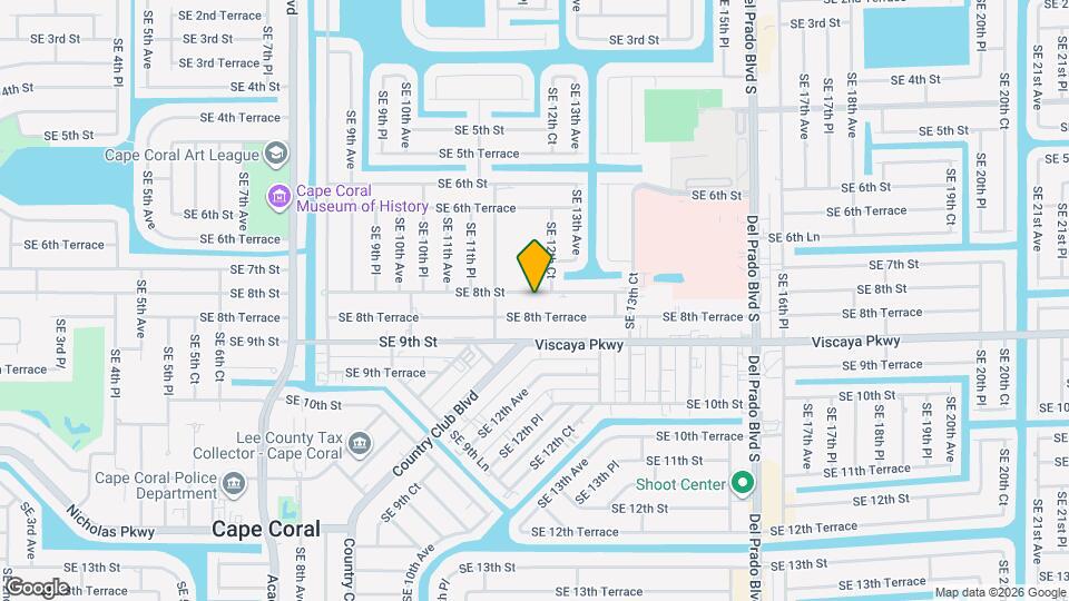 1222 SE 8th St, Unit Apt 2 Map and Location Details