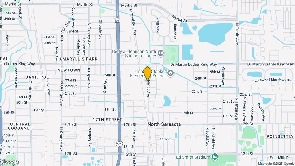 2329 Mango Ave Map and Location Details