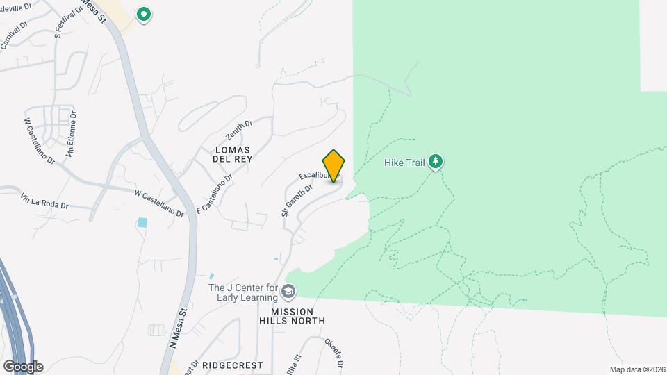 4759 Excalibur Dr Map and Location Details