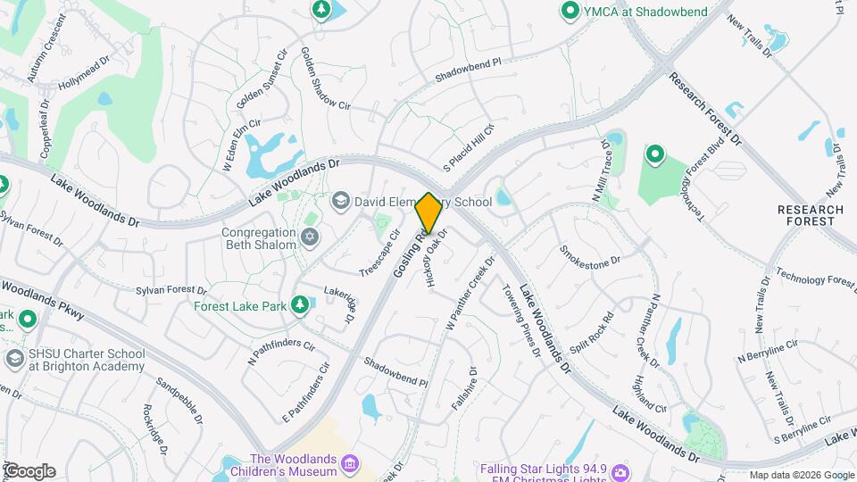 43 Hickory Oak Dr Map and Location Details