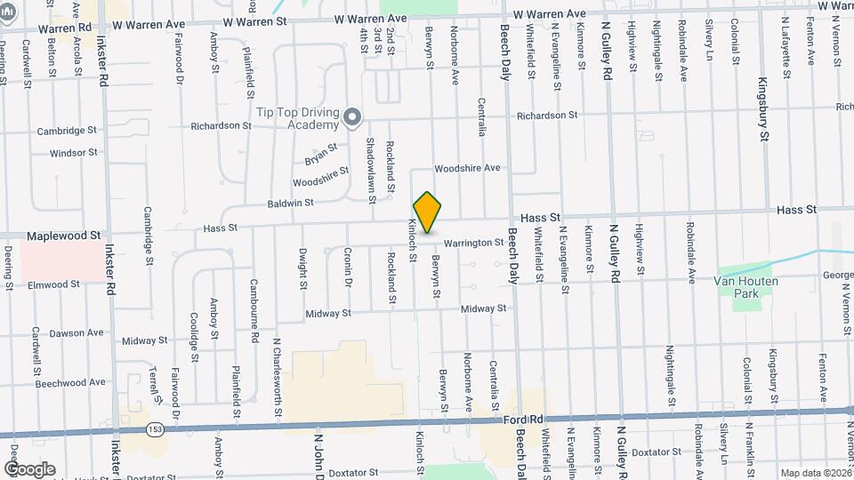 26126 Warrington St Mapa y Detalles de la Ubicación