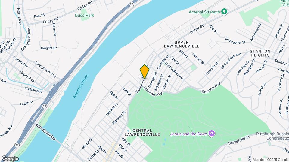 5114 Butler St Mapa y Detalles de la Ubicación
