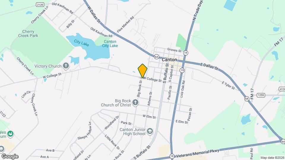 502 Big Rock St Map and Location Details