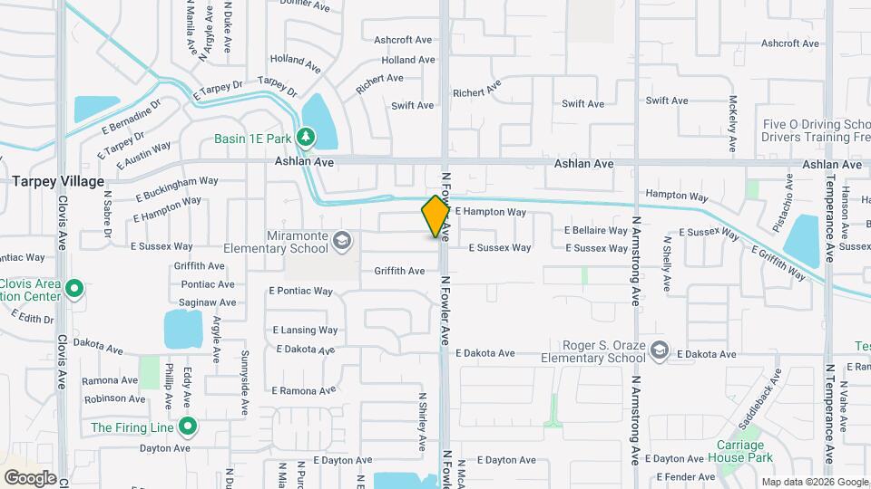 1795 Sussex Ave Map and Location Details