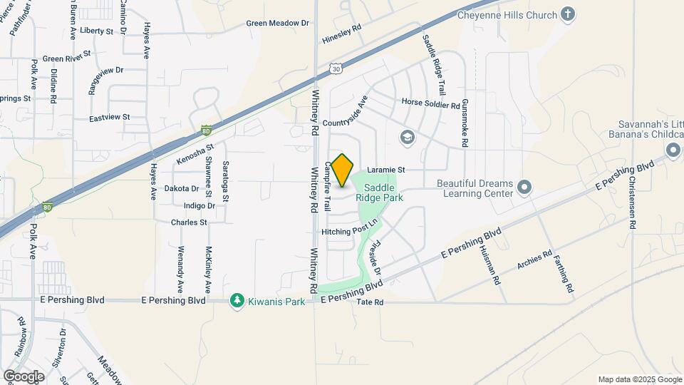 6520 High Spring Rd Map and Location Details