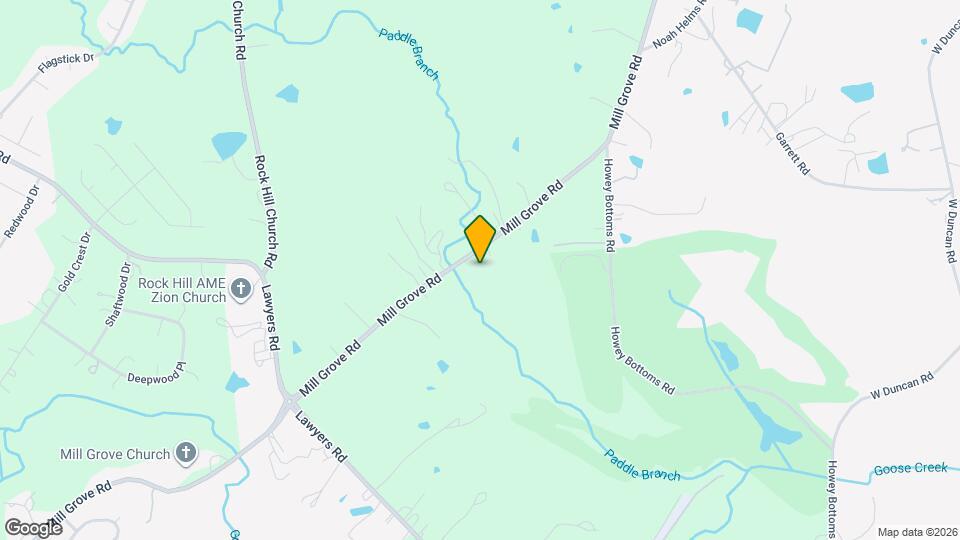 7914 Mill Grove Rd Map and Location Details