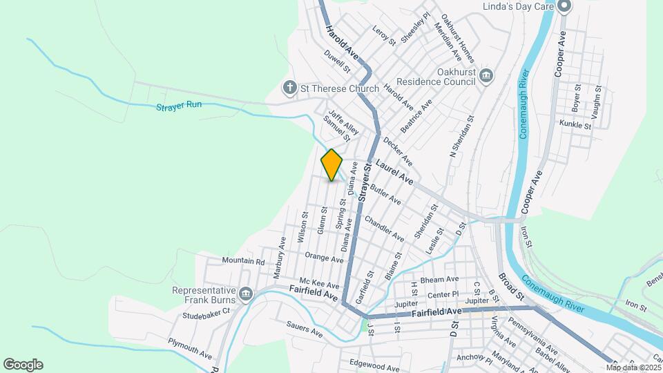 292 Glenn St Mapa y Detalles de la Ubicación