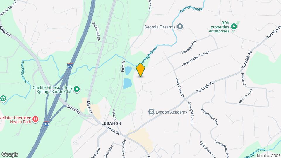 125 Palm Lake Dr Map and Location Details