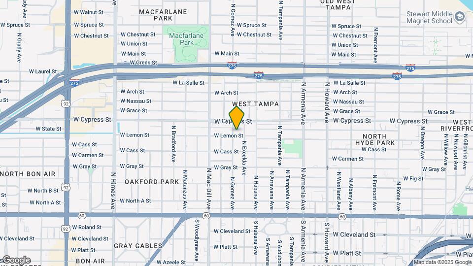803 N Gomez Ave Map and Location Details