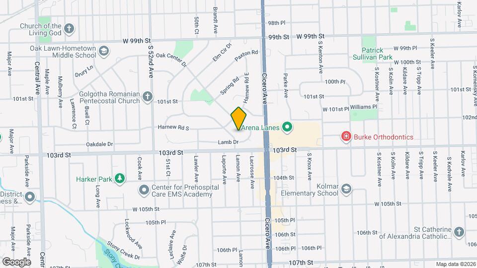 4856 Wick Dr Map and Location Details