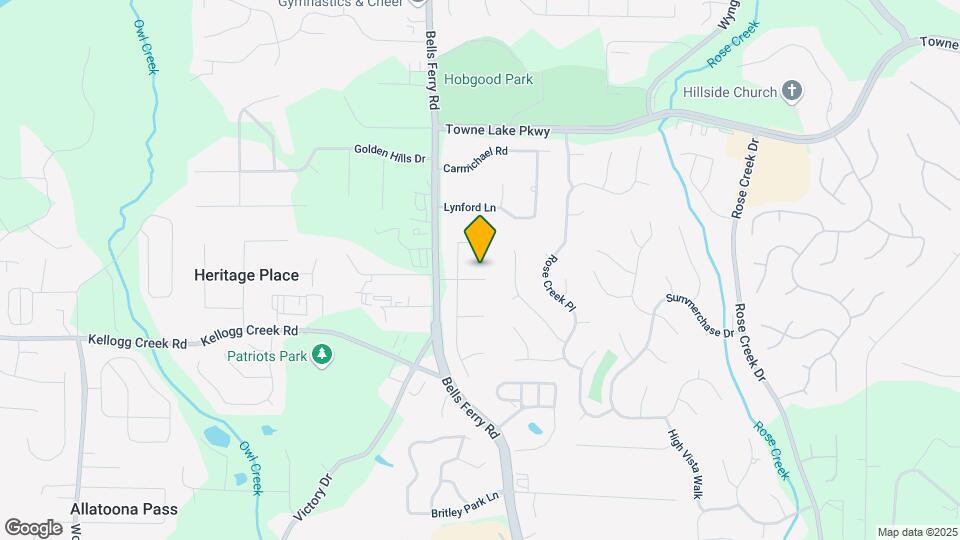 207 Southfork Way Map and Location Details