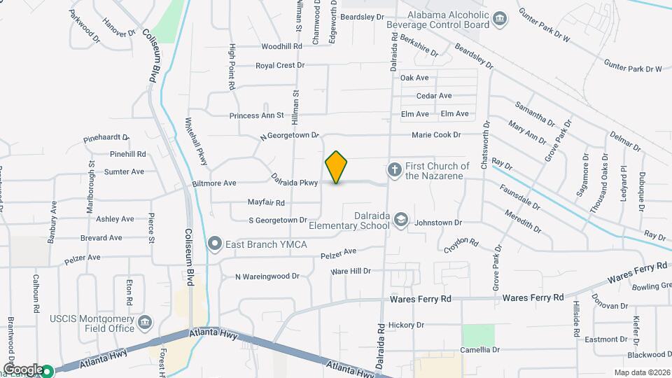 3716 Dalraida Pkwy Map and Location Details