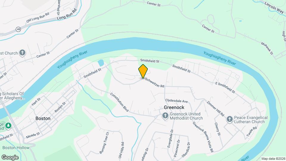 Greenock Manor Map and Location Details