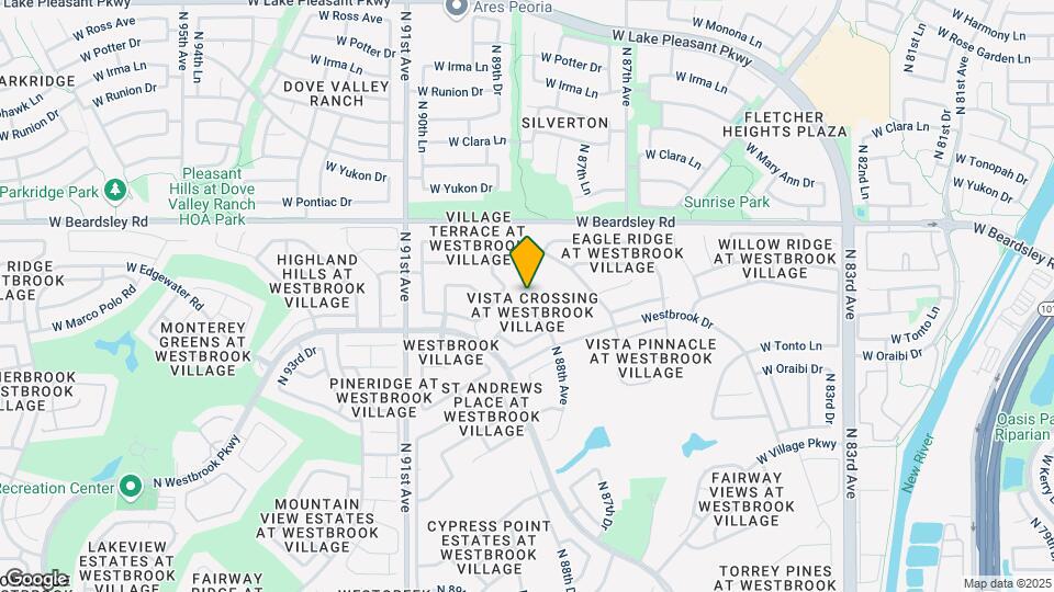 8818 W Piute Ave Mapa y Detalles de la Ubicación