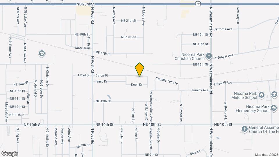 10400 Caton Pl Map and Location Details