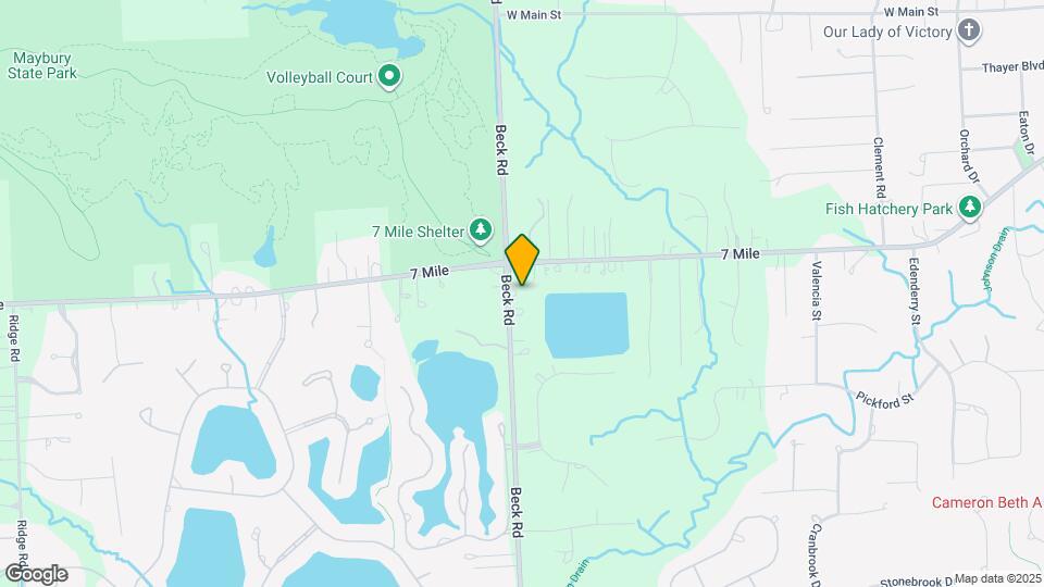 18990 Beck Rd Map and Location Details