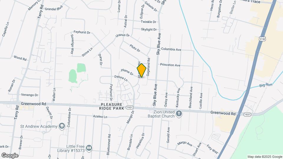 7401 Hassock Dr Map and Location Details