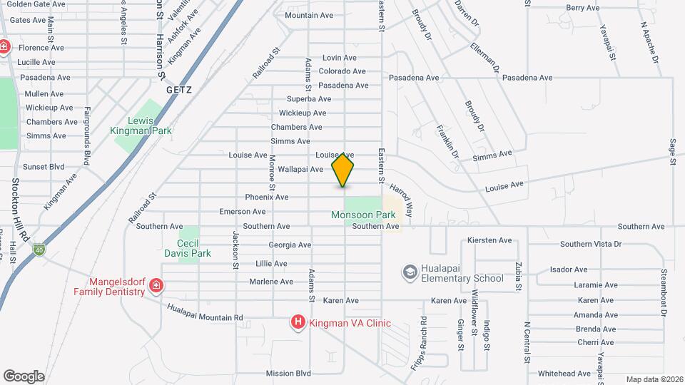 2747 Phoenix Ave Map and Location Details