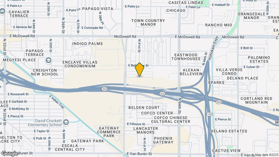 Palm Park Apartments Map and Location Details