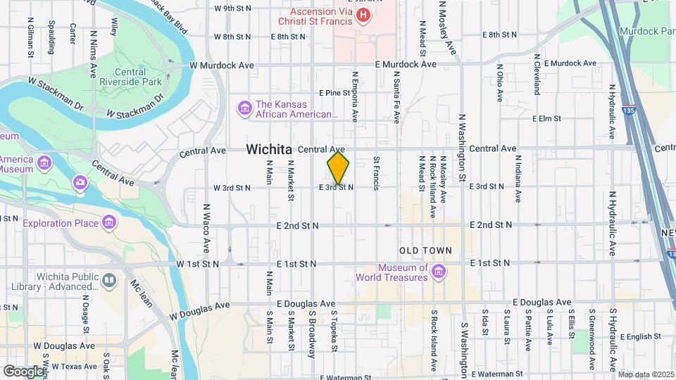 401-405 E 3rd St Map and Location Details