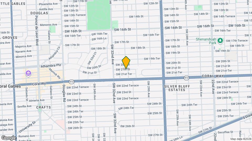 3110 SW 21st St Mapa y Detalles de la Ubicación