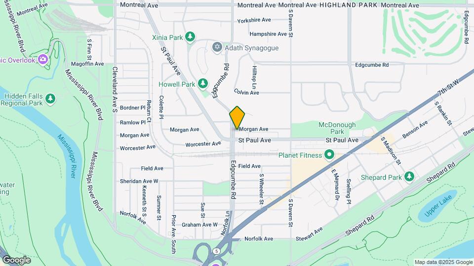 2500 Edgcumbe Ave Apartments Map and Location Details