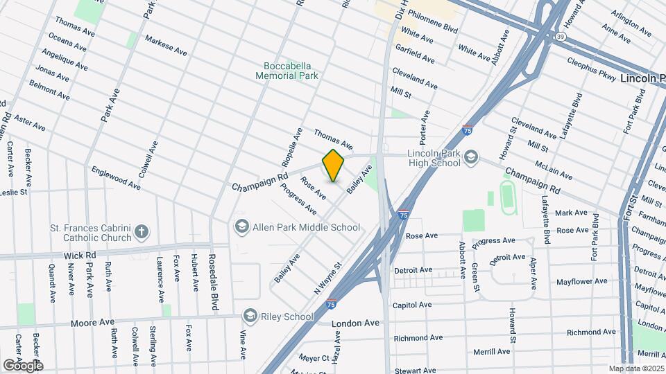 2271 Mark Ave Map and Location Details