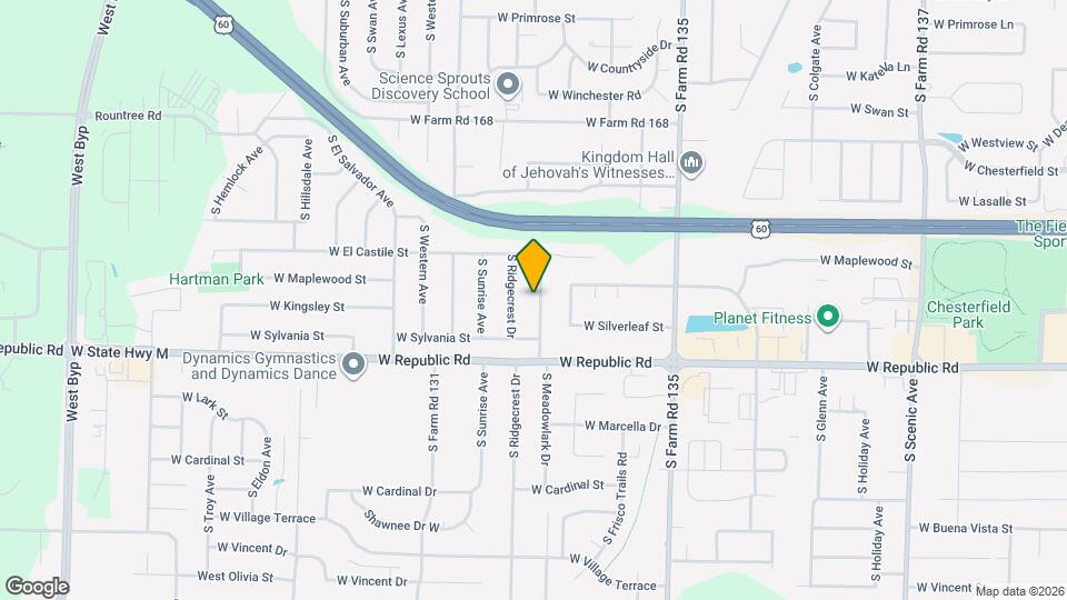 4065 S Meadowlark Dr Map and Location Details