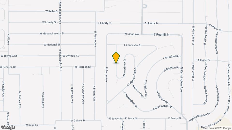 748 N Heathrow Dr Map and Location Details