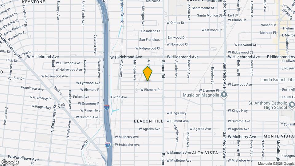 1002 W Lynwood Ave Map and Location Details