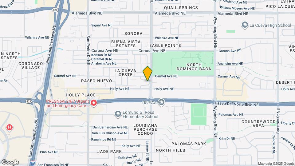 6931 Carmelito Loop NE Map and Location Details