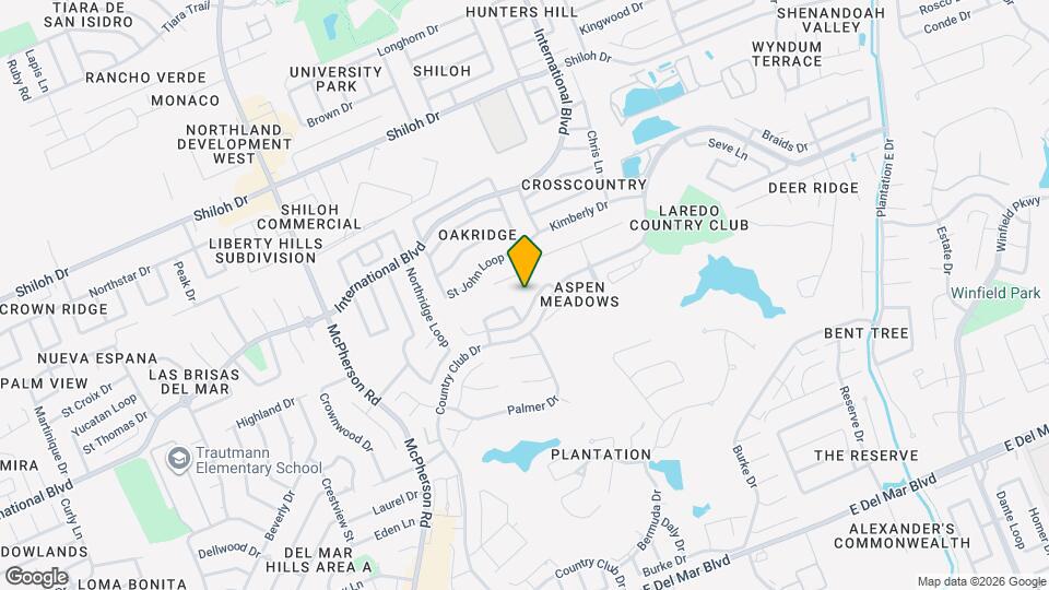 1622 Eagle Trace Dr Mapa y Detalles de la Ubicación