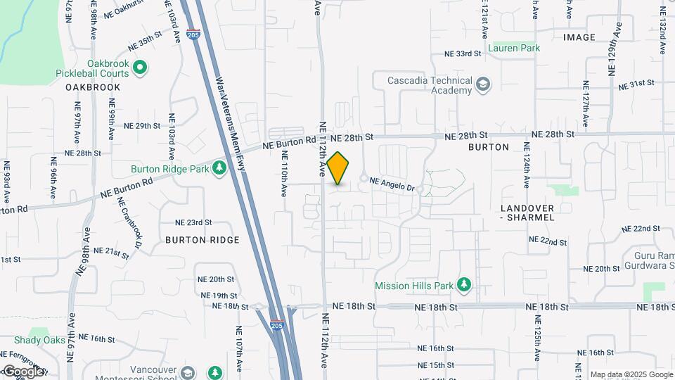 11323 NE 25th St Map and Location Details