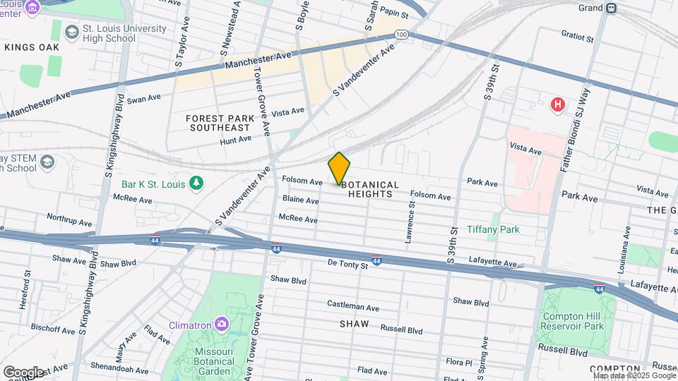 4152 Folsom Ave-Unit -4152 1E Map and Location Details