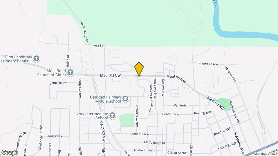 861 Crestwood Ave NW Map and Location Details