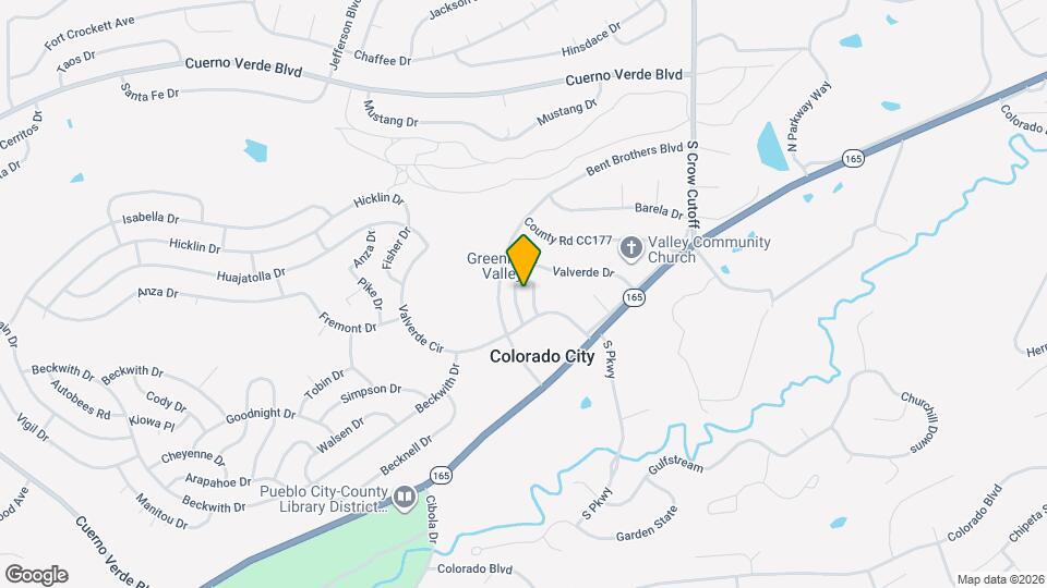 4437 Val Verde Ct Map and Location Details