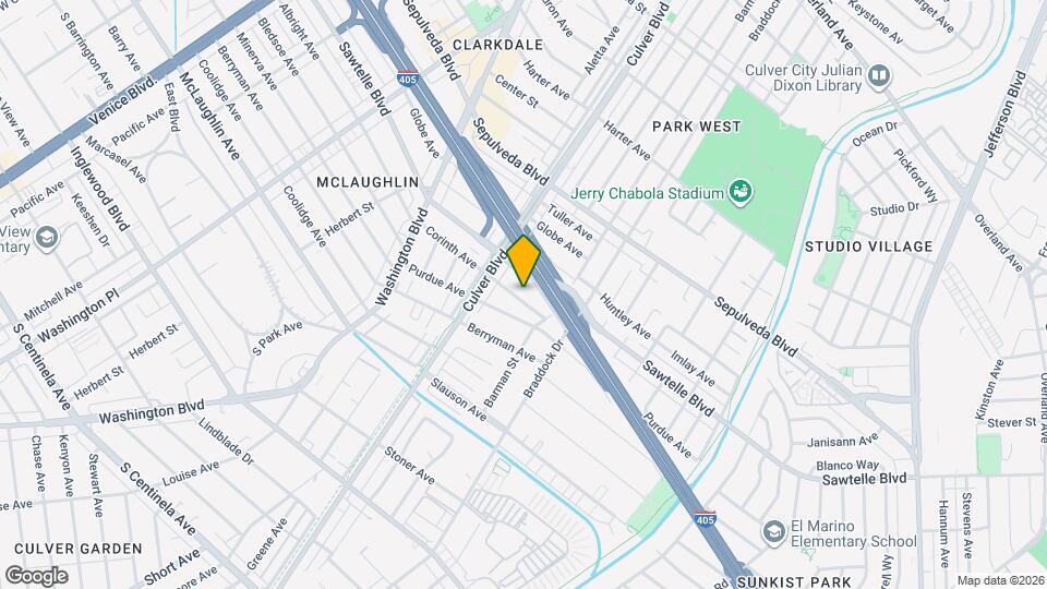 4350 Corinth Ave Mapa y Detalles de la Ubicación