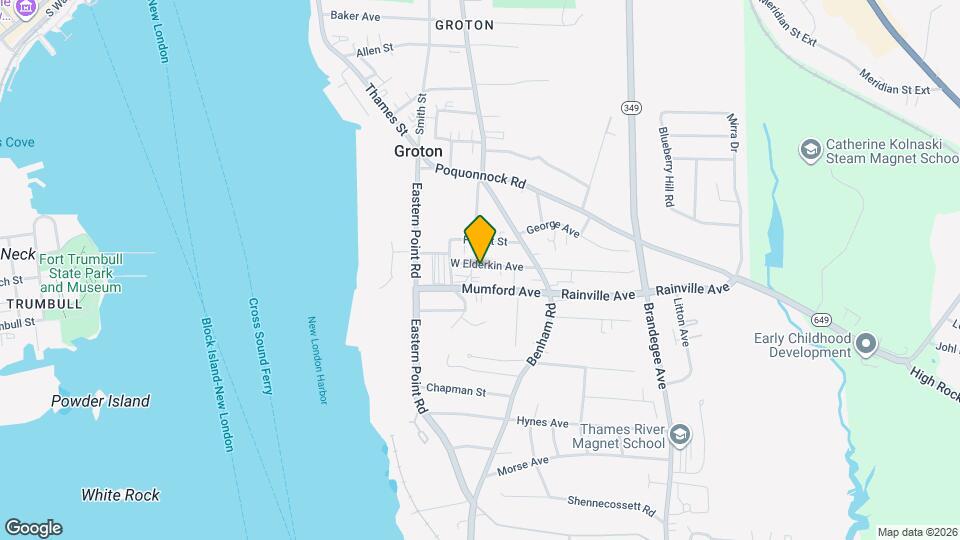 62 W Elderkin Ave Mapa y Detalles de la Ubicación