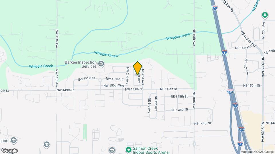 15026 NE 1st Ave Map and Location Details