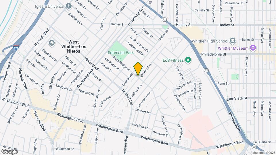 11608 Rose Hedge Dr Map and Location Details