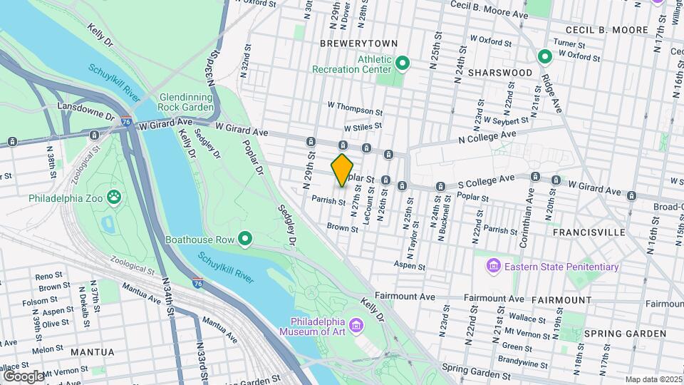 856 N Pennock St Map and Location Details
