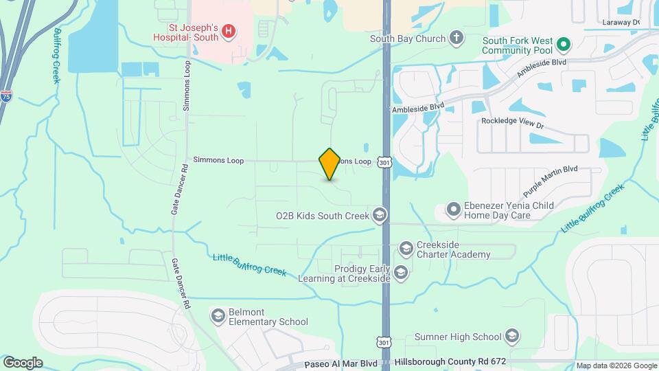 10353 Scarlet Skimmer Dr Map and Location Details