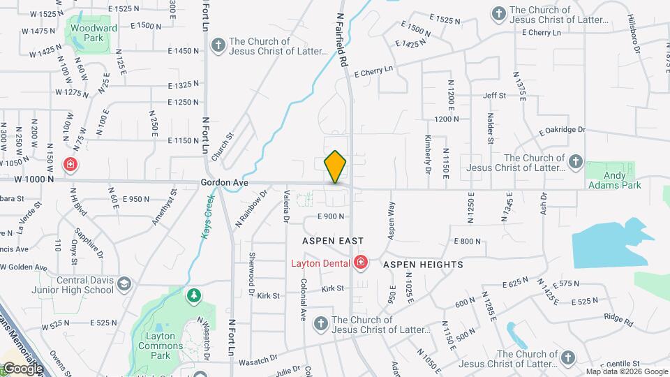 811 E 975 N Mapa y Detalles de la Ubicación