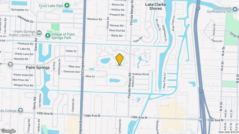 225 Lake Arbor Dr Map and Location Details