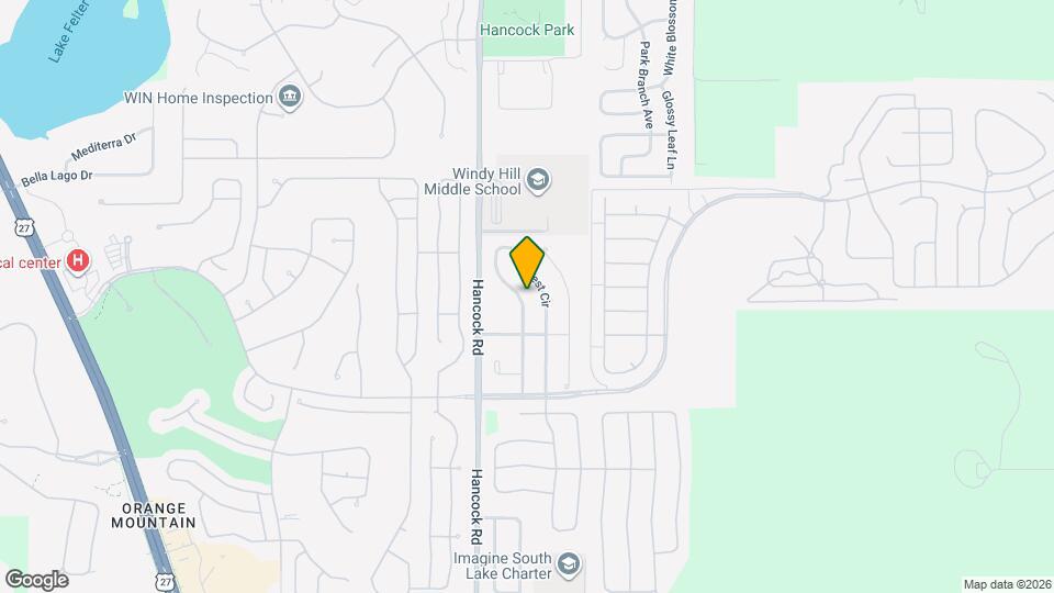 3713 Fallscrest Cir Map and Location Details